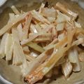 ヨシヨッシー's cooksnap of when they made シンブル　大根とちくわのマヨ和え.