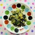 チェックのミニくま's cooksnap of when they made ほうれん草・キャベツといり卵のごまあえ♪.