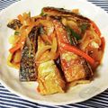 リリ＆キティ's cooksnap of when they made ☼焼きサバと野菜の甘酢炒め.