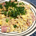 ☆のん☆☆'s cooksnap of when they made えのきとベーコンの卵とじ炒め.