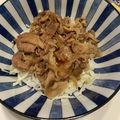 oniguichan's cooksnap of when they made 絶対おいしい★豚キャベ丼.