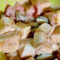 ☆りんぽん☆'s cooksnap of when they made はんぺんときゅうりとトマトの和え物.