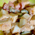 ☆りんぽん☆'s cooksnap of when they made はんぺんときゅうりとトマトの和え物.