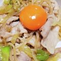 クックY08S17☆'s cooksnap of when they made フライパンで簡単！豚バラすき焼き丼ぶり♡.