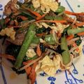 しらたまこむぎ's cooksnap of when they made ガッツリ！豚肉と小松菜のオイマヨ炒め.