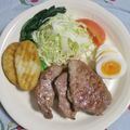 mmameco's cooksnap of when they made 簡単※塩こしょうのみあっさり豚ステーキ♪.