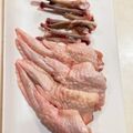 nina_scm's cooksnap of when they made 手羽先の骨の抜き方（手羽先餃子編）.