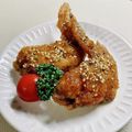 いなばっくす☆'s cooksnap of when they made 【居酒屋】❀甘辛タレの手羽先唐揚げ❀.