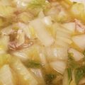 まつりんぐ's cooksnap of when they made 鶏ももと白菜の生姜スープ.