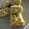 クック766L8K☆'s cooksnap of when they made 白だしと青海苔入り厚焼き卵.