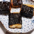 か～ぽ☆'s cooksnap of when they made ＊甘辛食堂＊豆腐海苔巻きステーキ＊.