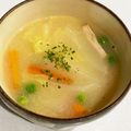 あや　ぱん's cooksnap of when they made レンジで♪白菜ベーコンの糀甘酒マグスープ.