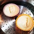 クックG3WUJV☆'s cooksnap of when they made 米粉の蒸しパン.