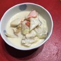 みみふぁん's cooksnap of when they made ＊鮭のほっこり味噌ミルクスープ＊.