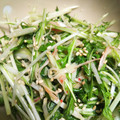 ＊花の助＊'s cooksnap of when they made 水菜とカニカマのゴママヨあえ.