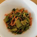 クック8GEQ0U☆'s cooksnap of when they made 白菜と小松菜のピリ辛和え.