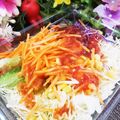 ゆるмαмα's cooksnap of when they made チリソースでサラダ〜♬.