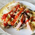 さくらん餅's cooksnap of when they made 簡単！オープンオムレツ.