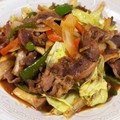 ちゃまたまご's cooksnap of when they made 焼き肉のタレとサムジャンで肉野菜炒め.