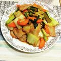 nana_tenjo's cooksnap of when they made チンゲン菜と白菜と豚バラ肉の味噌炒め.