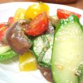 noamanma's cooksnap of when they made 茄子とトマトのツナ味噌サラダ.