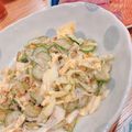 ぃくみっき〜★'s cooksnap of when they made 昔懐かし給食風☆キャベツごまじゃこサラダ.