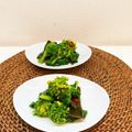 horseland's cooksnap of when they made 菜の花漬け　ピリ辛の浅漬け.