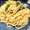 かおりった's cooksnap of when they made 鮭フレークとほうれん草のクリームパスタ.
