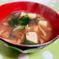 みっくママ's cooksnap of when they made だしが決め手！豆腐わかめと茸の澄まし汁.