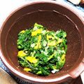 木漏れ日の台所's cooksnap of when they made 春菊とキンカンの甘酢おろし和え.