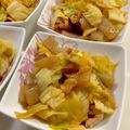 CHISA☆ごはん♪'s cooksnap of when they made ✿蒟蒻とキャベツのヘルシー辛味噌炒め✿.