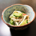 ひぃーみん's cooksnap of when they made 簡単☆胡瓜とカニカマのゴマ酢みそ和え.