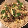 猫リン's cooksnap of when they made 牛肉とキャベツのオイスター醤油炒め.