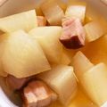はにーくろーばー's cooksnap of when they made ダイコンとベーコンのスープ煮.