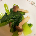 はっぴーゆりもん＊'s cooksnap of when they made 小松菜としめじのからし醤油和え.