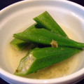 usagiyuko's cooksnap of when they made オクラの煮浸し☆柚子胡椒風味.