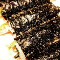 ガーナー's cooksnap of when they made コマキンパ（ミニキンパ）꼬마김밥.
