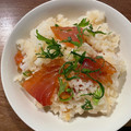 なつうみ's cooksnap of when they made ☆簡単☆漬け刺身のてこね寿司.