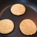 クックG3WUJV☆'s cooksnap of when they made アレルギーでもふわふわ♪米粉ホットケーキ.