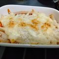 ひんべえ's cooksnap of when they made ナポリタンリメイク♪冷凍ポテトグラタン.