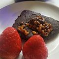 ヨムちゃんの嫁's cooksnap of when they made 簡単ヘルシー☆米粉と豆腐のココアケーキ。.