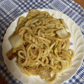 クック49L4Ho☆'s cooksnap of when they made 白菜とうどんの卵炒め.