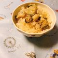 yesmama's cooksnap of when they made 牡蠣飯.
