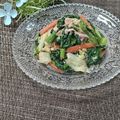 ＊naｰno＊'s cooksnap of when they made ツナと春キャベツとほうれん草のごま和え☆.