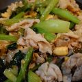 大森ヨーグルト's cooksnap of when they made 小松菜と玉子と豚バラ肉の炒め物.