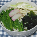 すこっとじょぷりん's cooksnap of when they made あさりと菜の花のうどん.