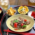 南風♡'s cooksnap of when they made 濃厚こってり！なすと牛肉の甘味噌炒め＊.