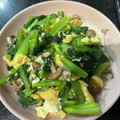 ＭＩ−ＳＡＮ's cooksnap of when they made 簡単♡ベーコンと小松菜＆しめじの卵炒め♪.