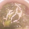 re_ni's cooksnap of when they made 【お弁当】小松菜、大根、あげの煮浸し.