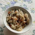 はっぴーゆりもん＊'s cooksnap of when they made 取り分け・幼児食｜ひじきの炊き込みご飯.